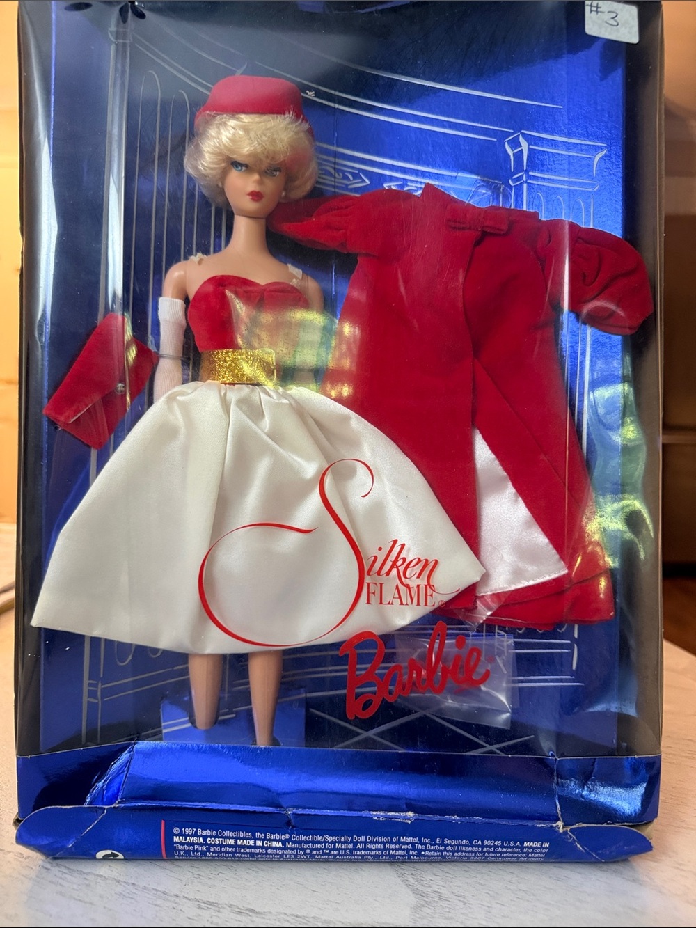 Barbie Silken Flame Doll with Red and White Outfit